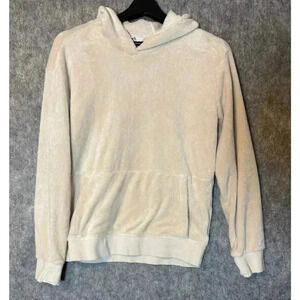 Athleta Girl Feelin Great Chantilly Cream Fleece Hoodie XXL